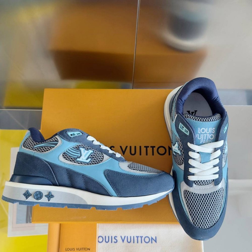 LV Run Away Sneaker Ocean Blue