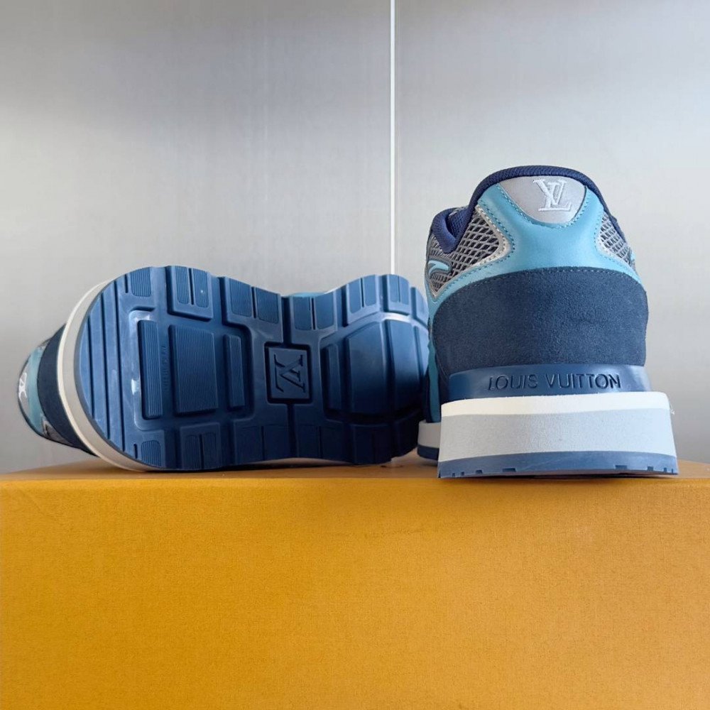 LV Run Away Sneaker Ocean Blue