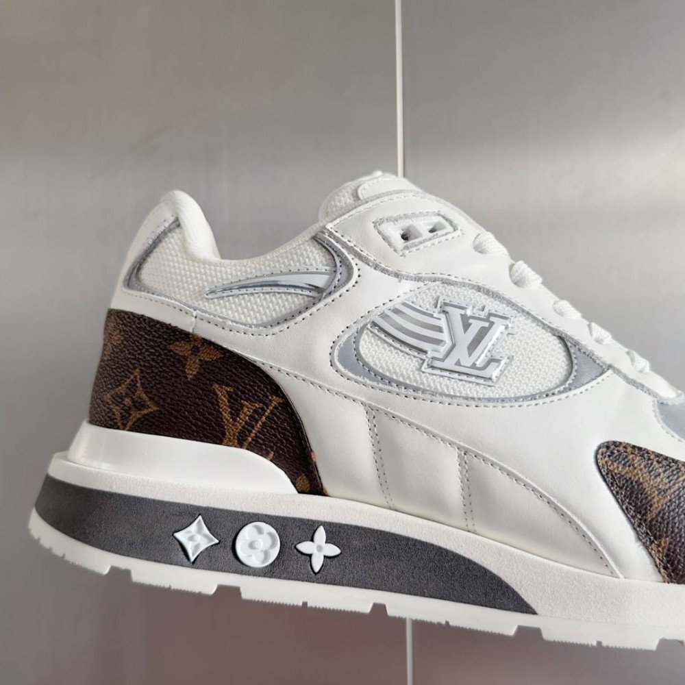 LV Run Away Sneaker White & Brown LV Run Away Sneaker White & Brown
