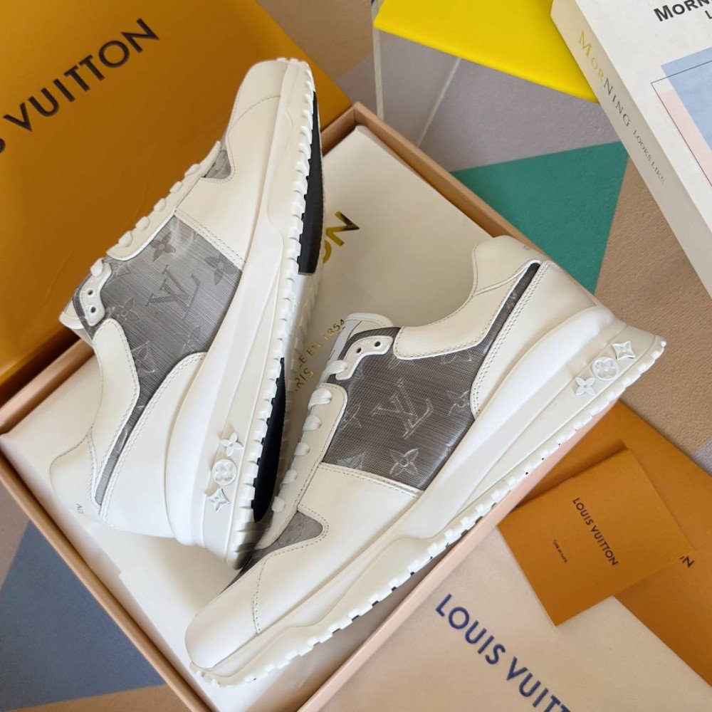 LV Run Away Sneaker White & Silver LV Run Away Sneaker White & Silver