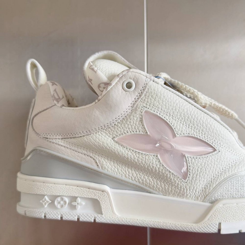 LV Skate Sneaker White & Pink