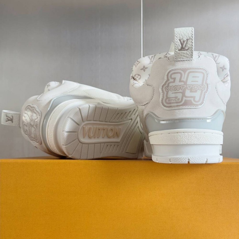LV Skate Sneaker White & Pink