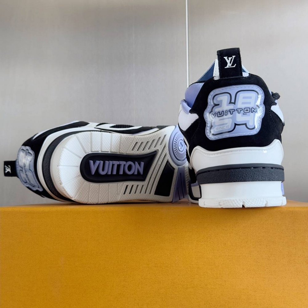 LV Skate Sneaker Black & Violet