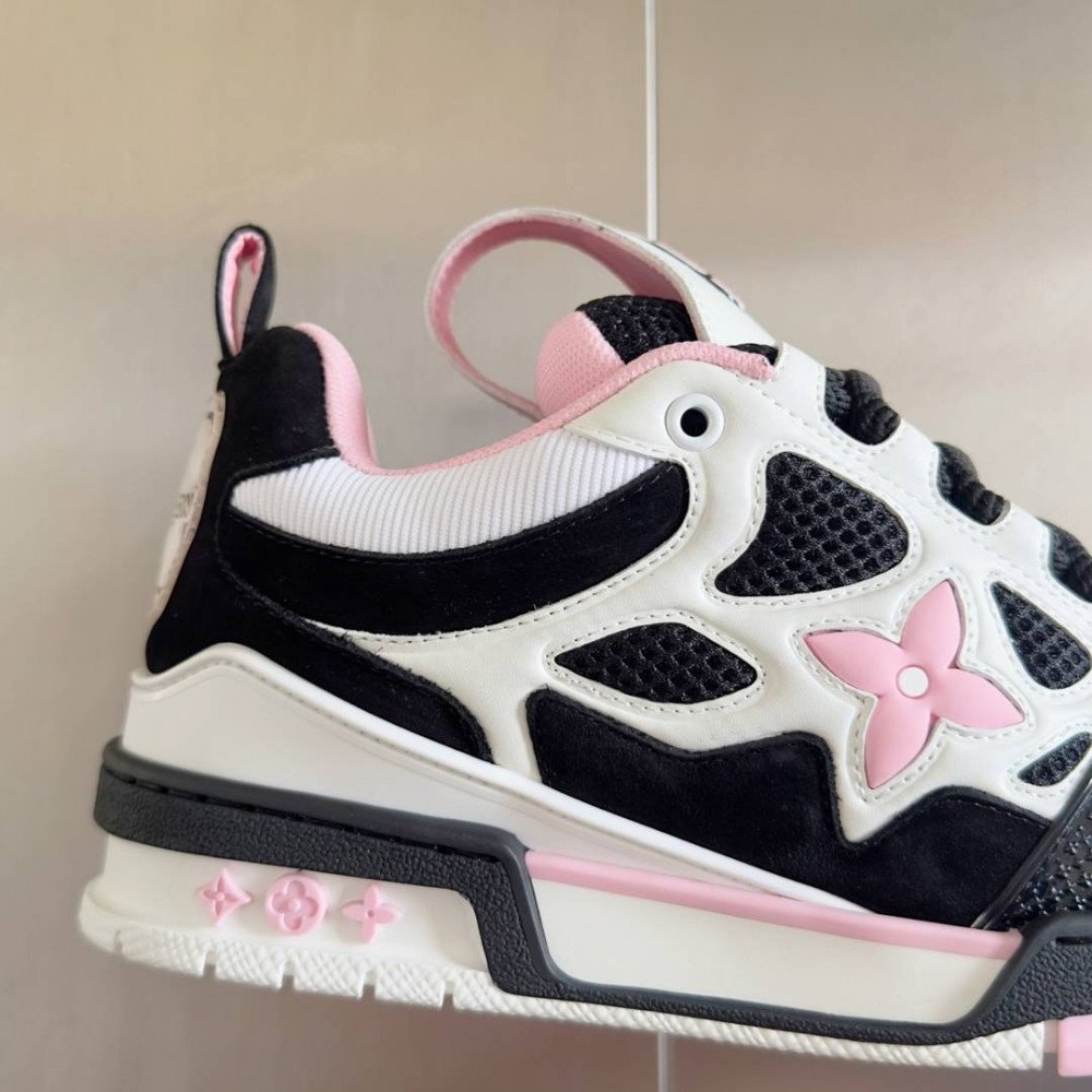 LV Skate Sneaker Black & Pink LV Skate Sneaker Black & Pink