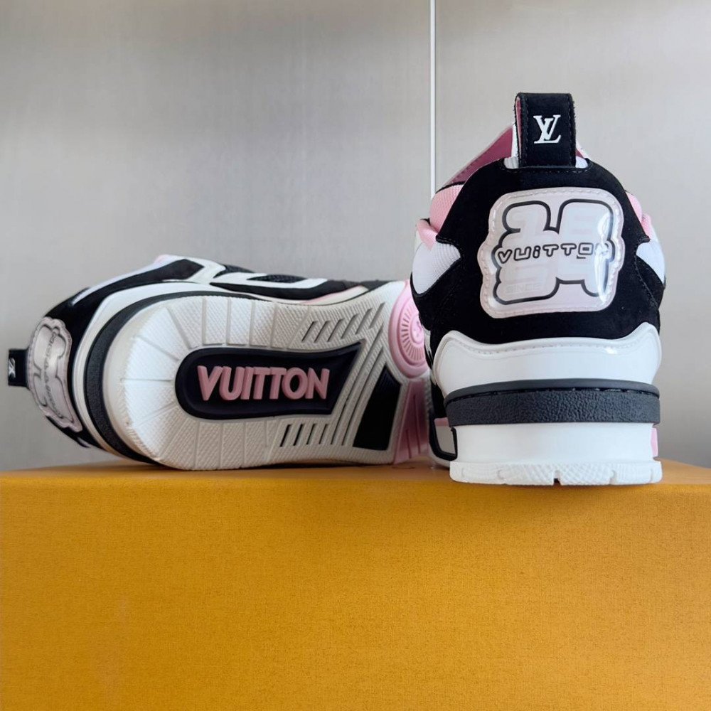 LV Skate Sneaker Black & Pink LV Skate Sneaker Black & Pink