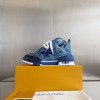 LV Skate Sneaker Plush Blue