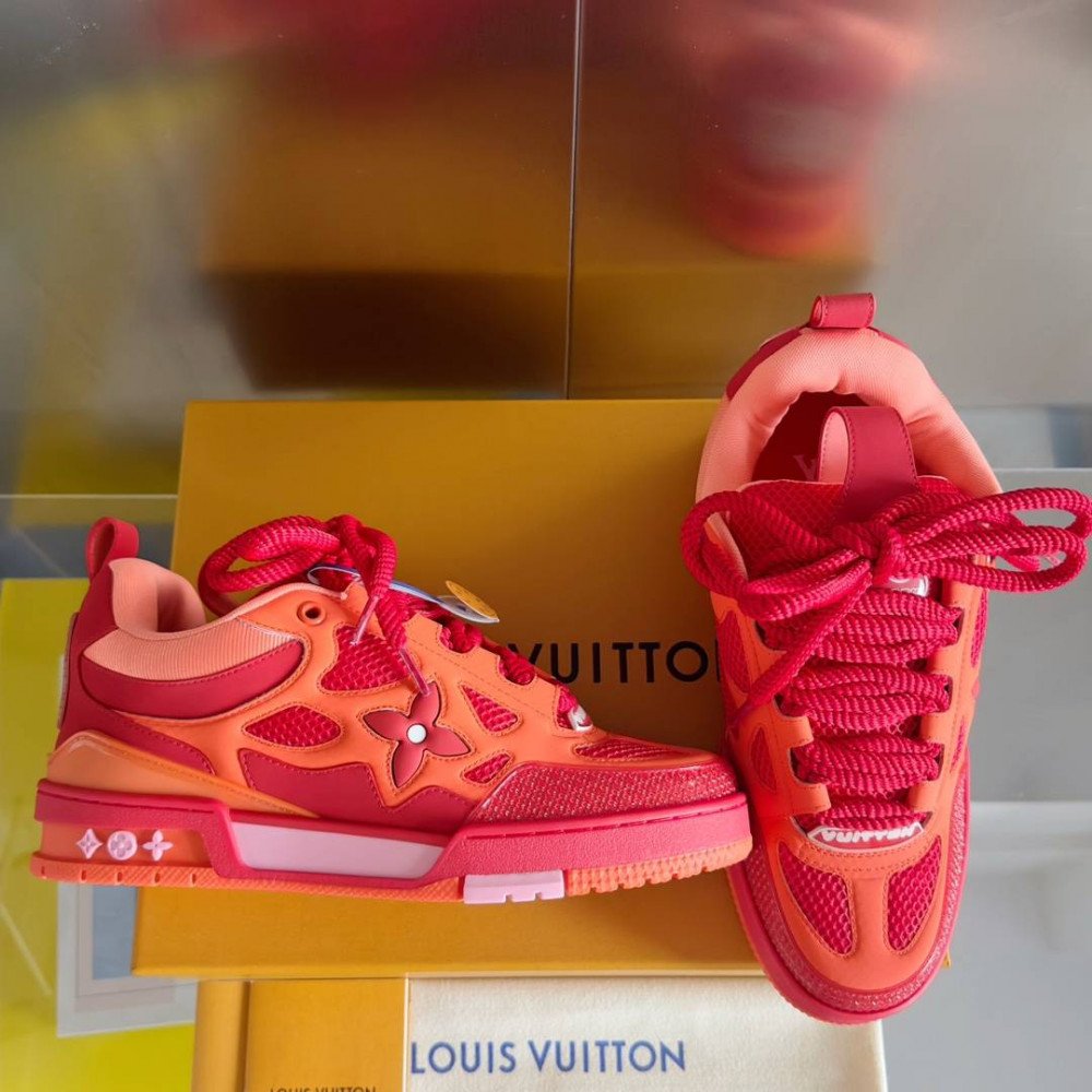 LV Skate Sneaker Red