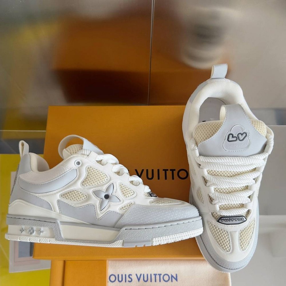 LV Skate Sneaker White&Gray