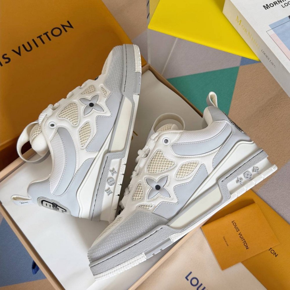 LV Skate Sneaker White&Gray