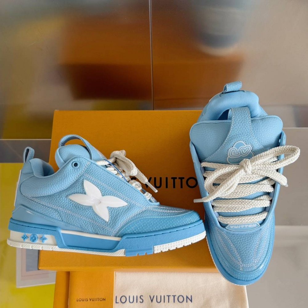 LV Skate Sneaker Blue&White stars LV Skate Sneaker Blue&White stars