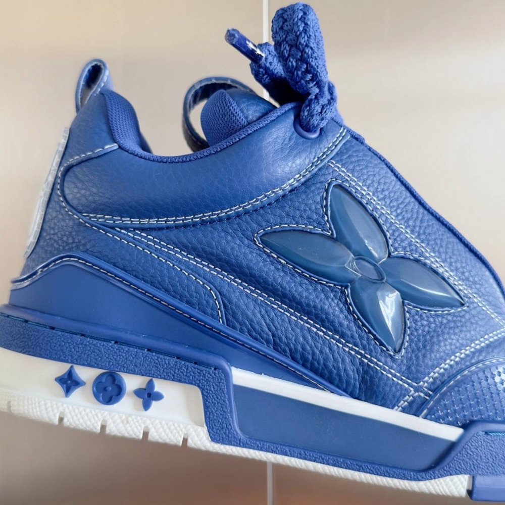 LV Skate Sneaker Blue & Blue Stars LV Skate Sneaker Blue & Blue Stars