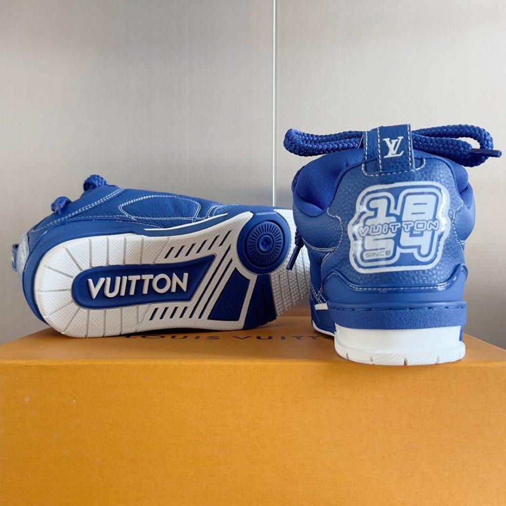 LV Skate Sneaker Blue & Blue Stars LV Skate Sneaker Blue & Blue Stars