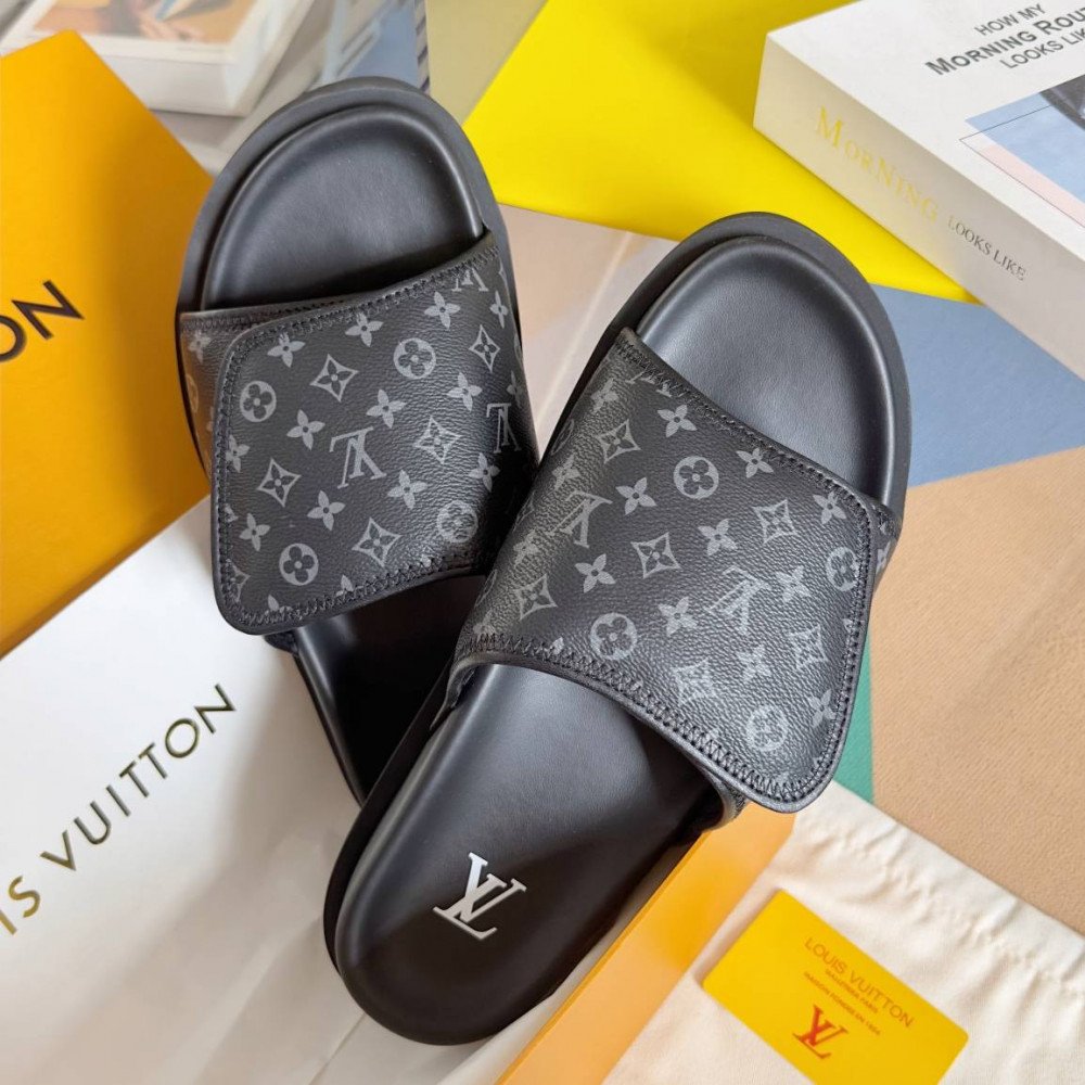 LV Miami Velcro slippers-3
