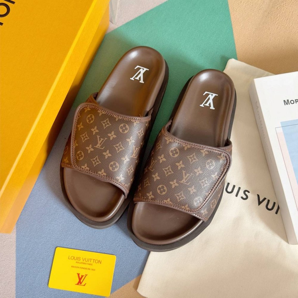 LV Miami Velcro slippers-4