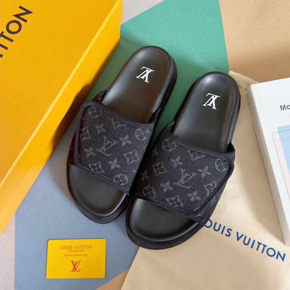 LV Miami Velcro slippers-8 LV Miami Velcro slippers-8