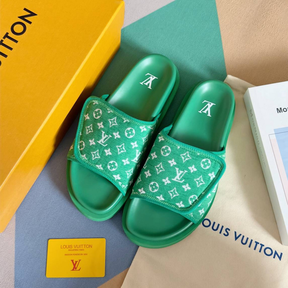 LV Miami Velcro slippers-12