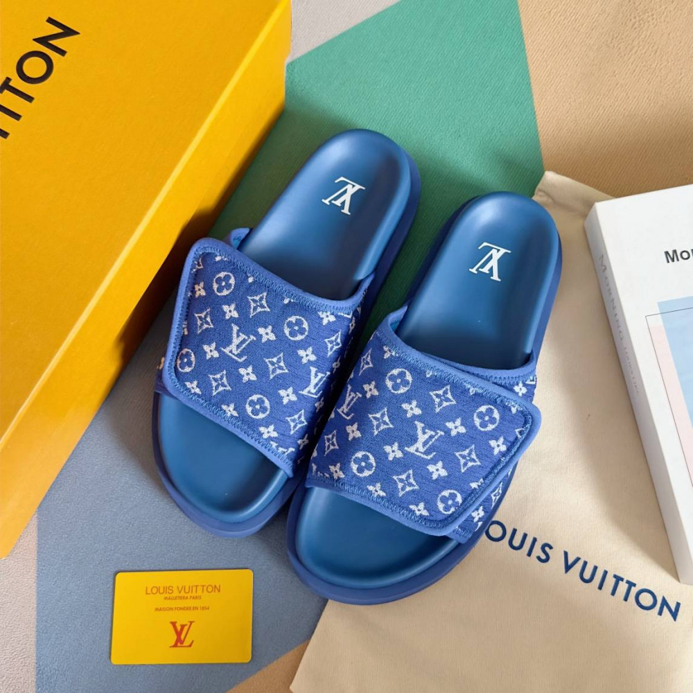 LV Miami Velcro slippers-13