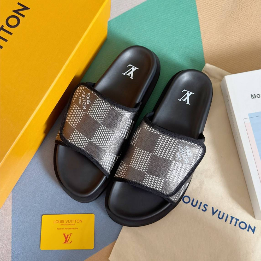 LV Miami Velcro slippers-14