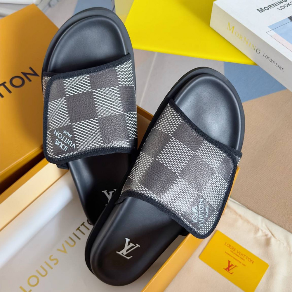 LV Miami Velcro slippers-14