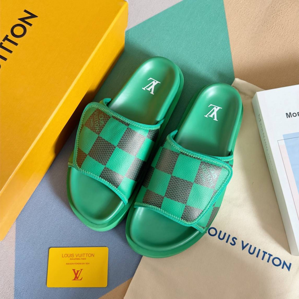 LV Miami Velcro slippers-16
