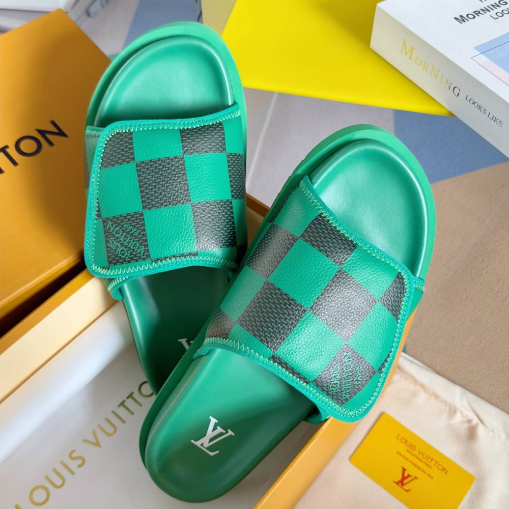 LV Miami Velcro slippers-16