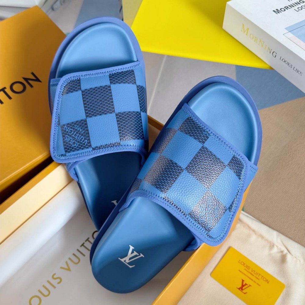 LV Miami Velcro slippers-17