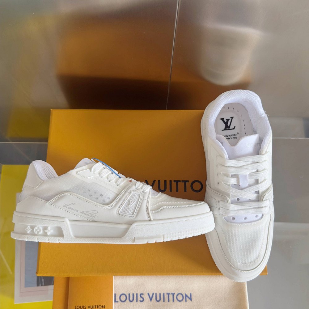 LV Trainer Sneaker Diamond Green-022