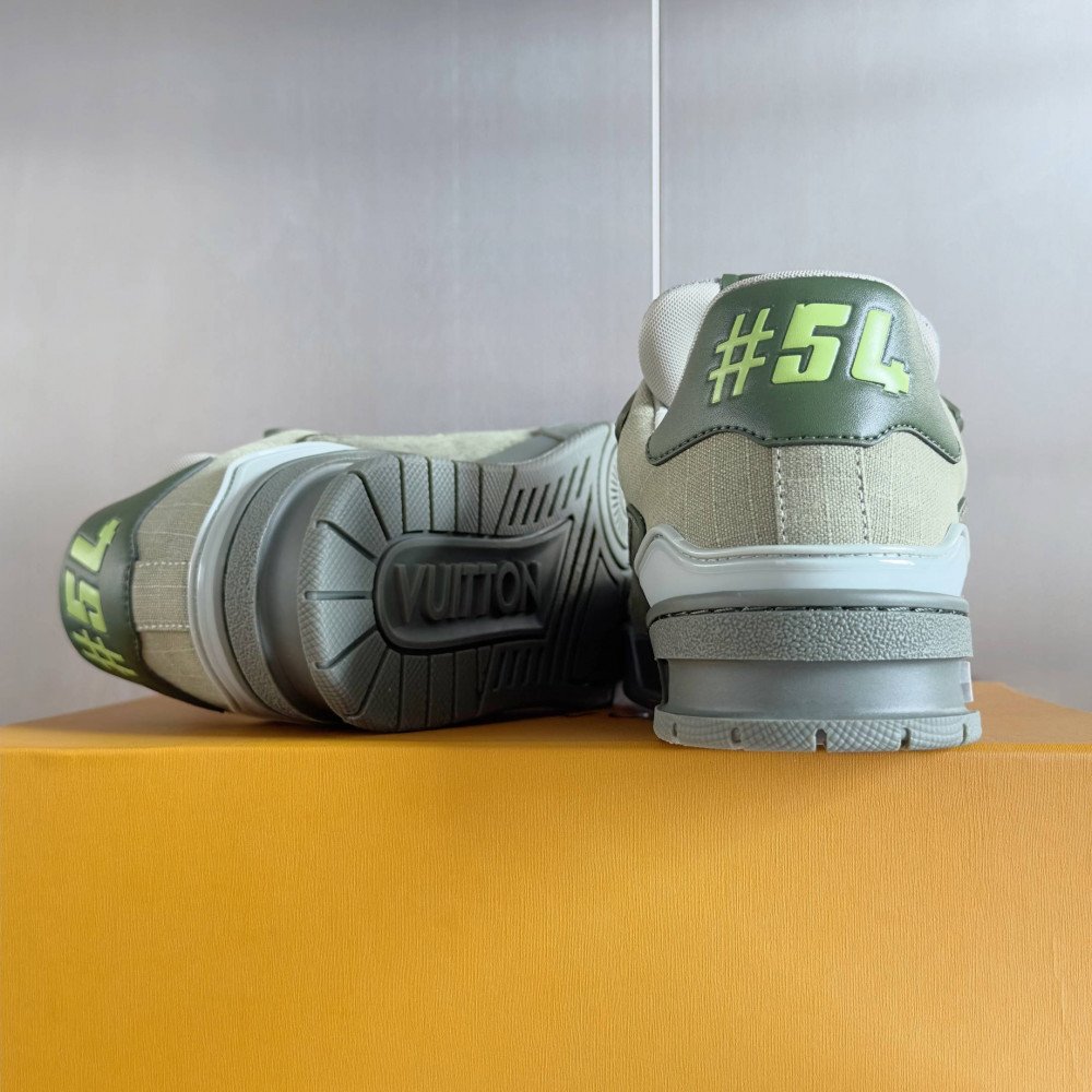LV Trainer Sneaker Green-025