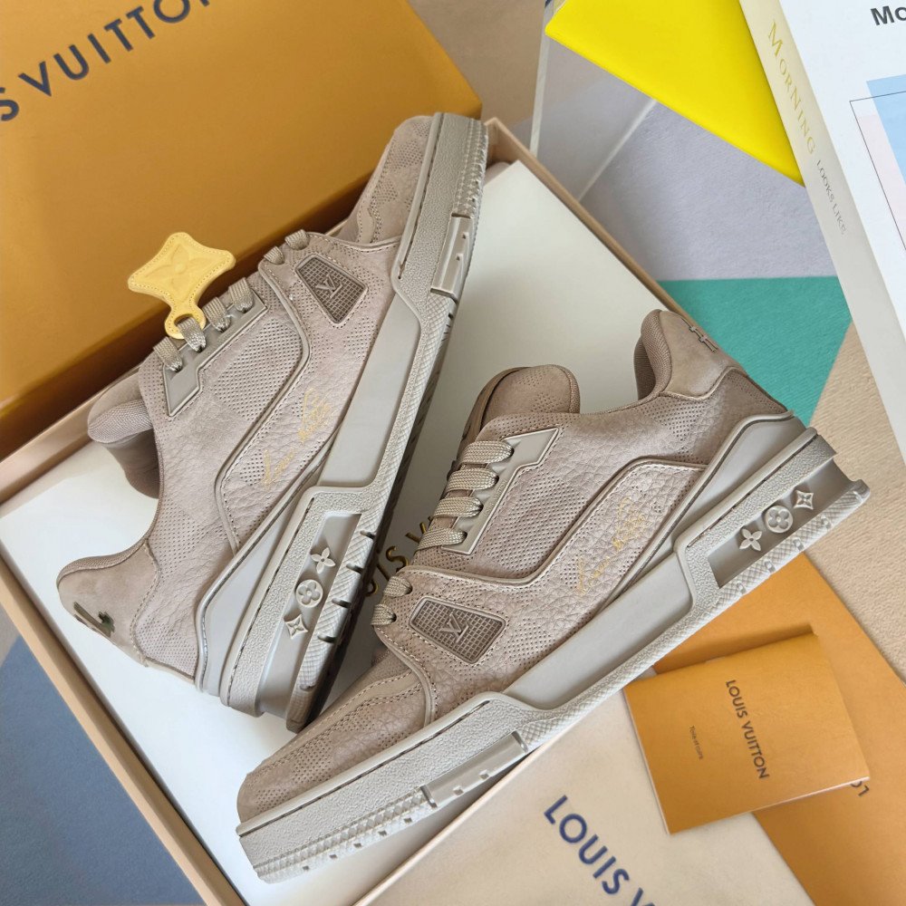 LV Trainer Sneaker Desert Yellow-027