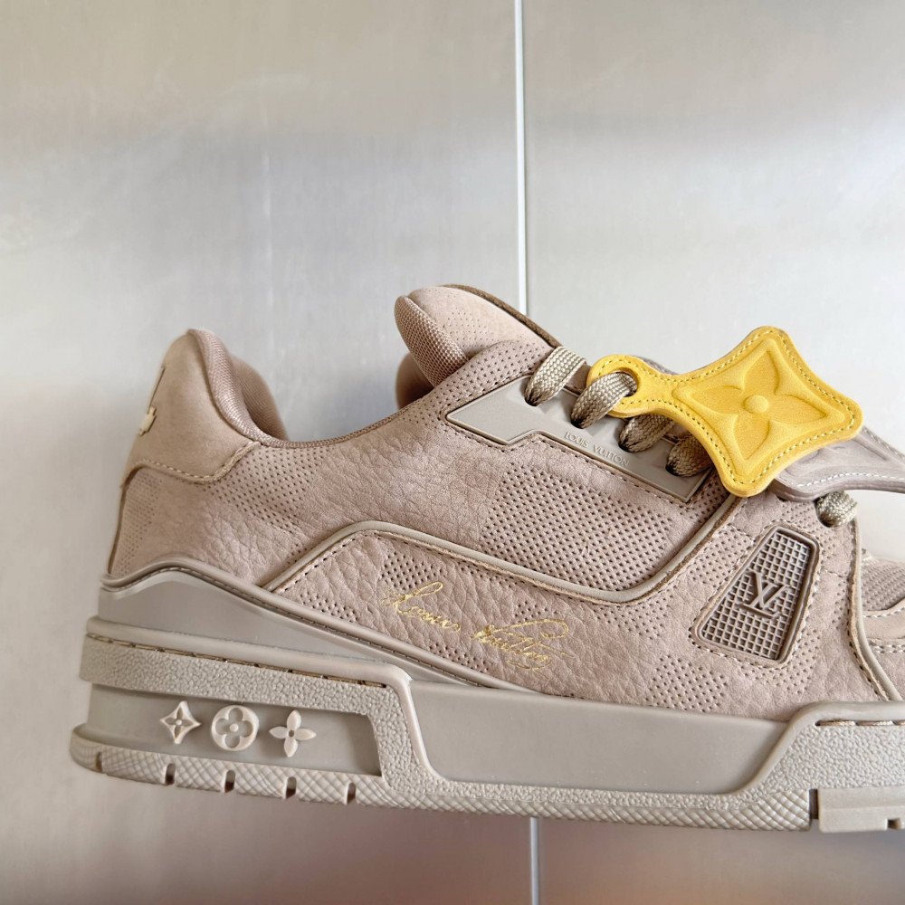 LV Trainer Sneaker Desert Yellow-027
