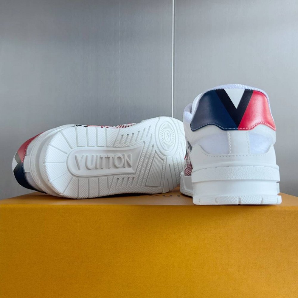 LV Trainer Sneaker White-035