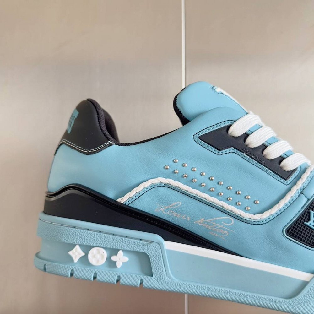 LV Trainer Sneaker Blue-041