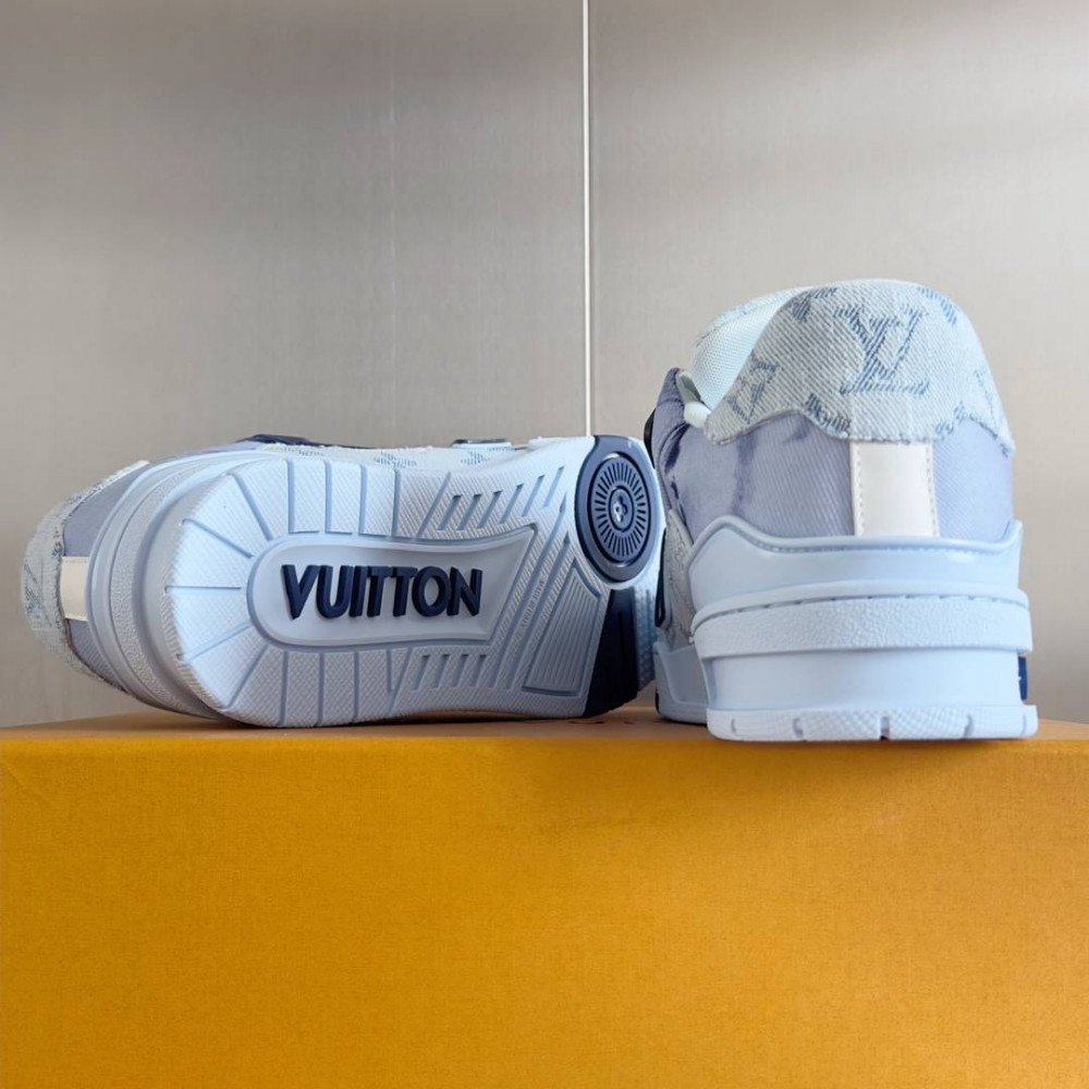 LV Trainer Sneaker Blue-045