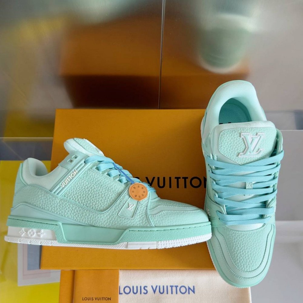 LV Trainer Sneaker Green-053