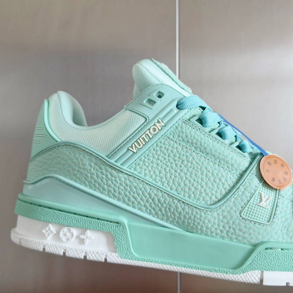 LV Trainer Sneaker Green-053