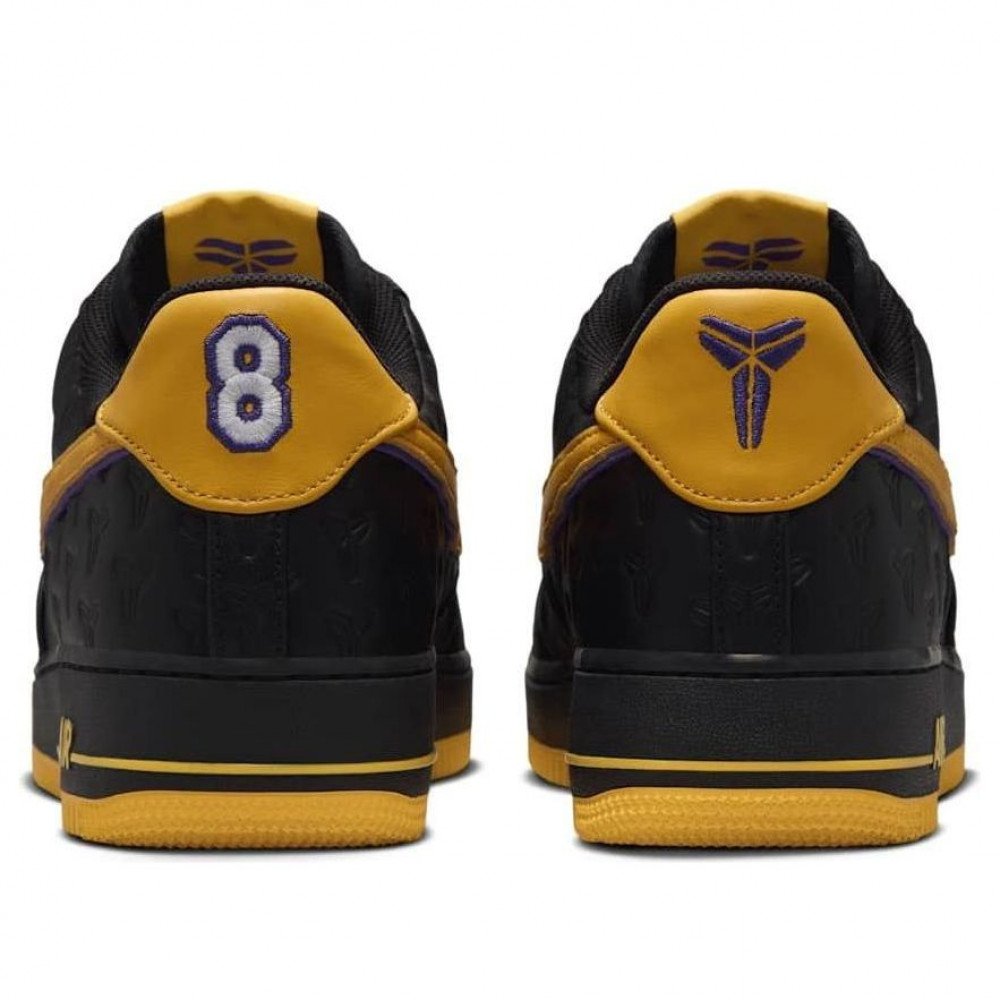 Nike x Kobe Bryant Air Force 1 Low  Lakers Away  HV5122-001