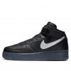 Nike Air Force 1 Mid Premium  Black Metallic Silver  DX3061-001