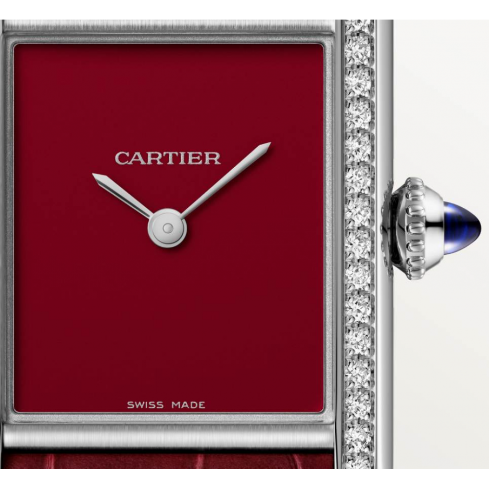 Cartier Tank Must Watch Small Stainless Steel Quartz Cartier Tank Must Watch Small Stainless Steel Quartz