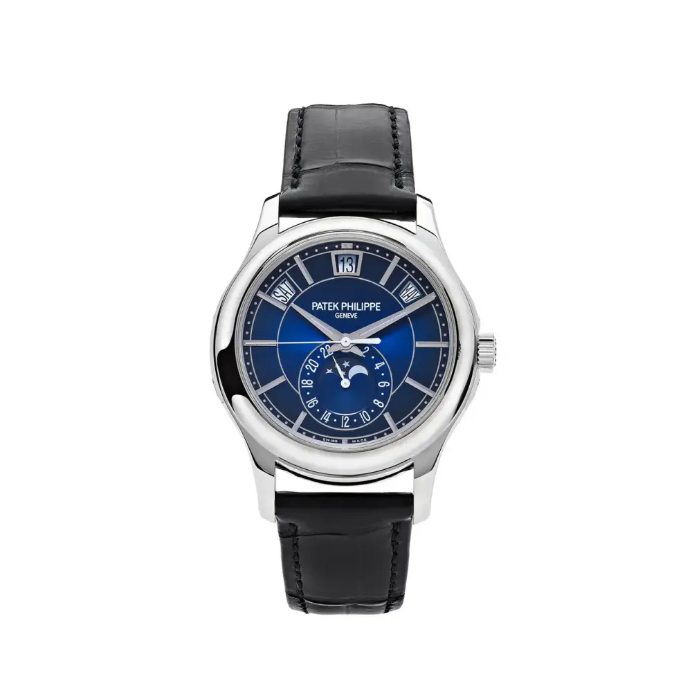 Aaaaa-Patek Philippe Complications Annual Calendar White Gold 5205G-013 Aaaaa-Patek Philippe Complications Annual Calendar White Gold 5205G-013