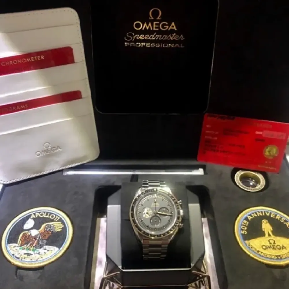 Co‑Axial Master Chronometer Chronograph 42 Mm Apollo 11 50Th Anniversary-310.20.42.50.01.001 Co‑Axial Master Chronometer Chronograph 42 Mm Apollo 11 50Th Anniversary-310.20.42.50.01.001