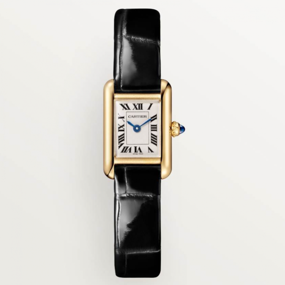Cartier Tank Louis Cartier Watch Mini 18K Gold Quartz