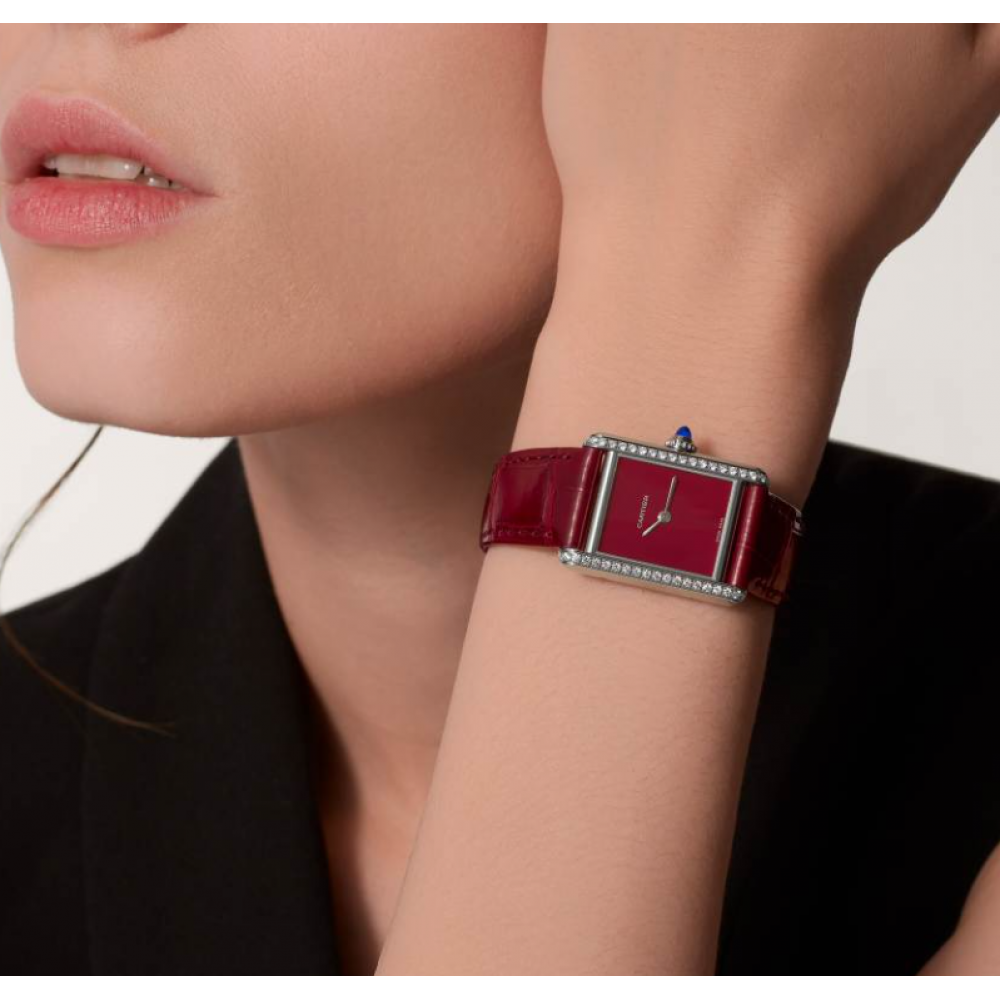 Cartier Tank Must Watch Small Stainless Steel Quartz Cartier Tank Must Watch Small Stainless Steel Quartz