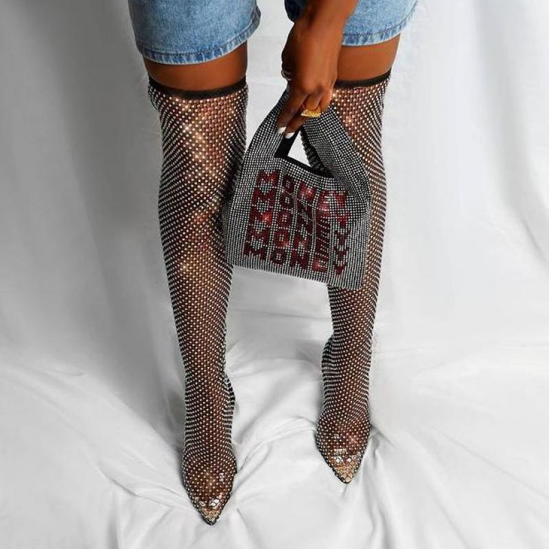 Courtois Velvet Heels