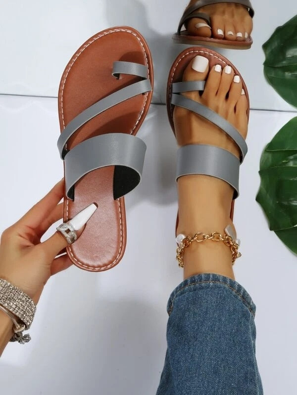 Humo Plaid Sandals