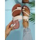 Humo Plaid Sandals
