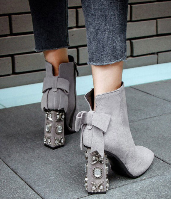 Whisper Zipper Heels