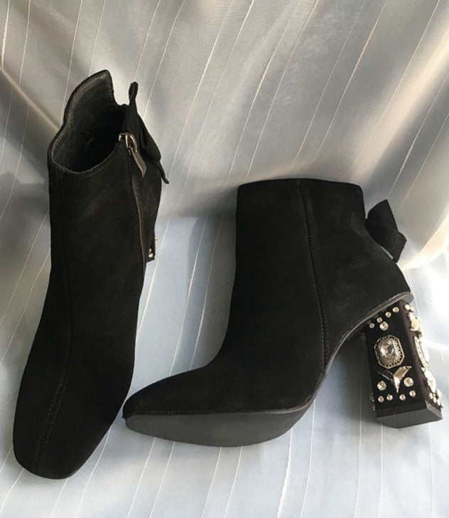 Whisper Zipper Heels