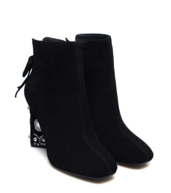 Whisper Zipper Heels