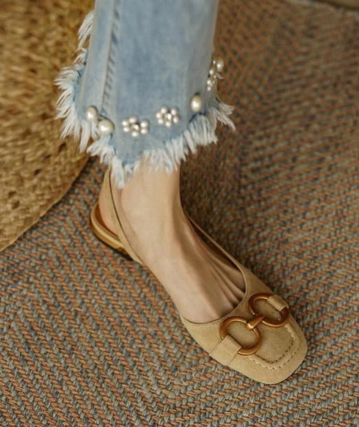 Drop Contrast Sandals