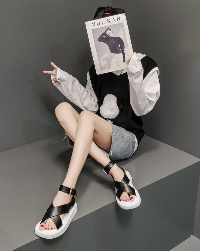 Prompt Accent Sandals